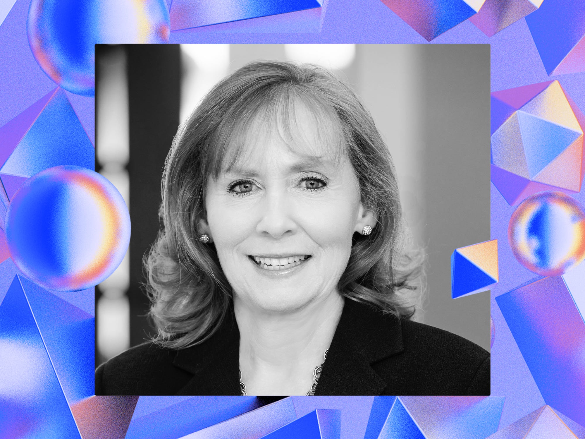 Teresa Heitsenrether, the chief data and analytics officer at JPMorgan Chase, on 'AI in Action' background