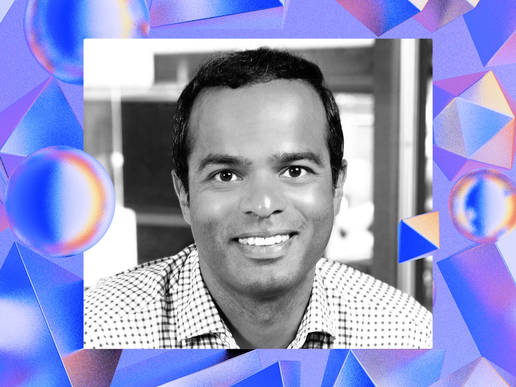 Bhavesh Dayalji, the chief AI officer at S&P Global and the CEO of Kensho, on 'AI in Action' background