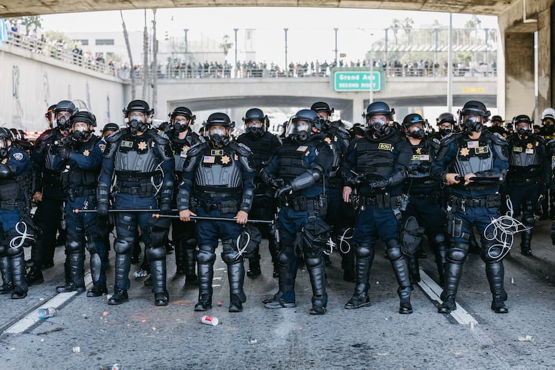 President Donald Trump has deployed 2,000 National Guard troops to Los Angeles, a move harshly criticized by California officials as "purposefully inflammatory."