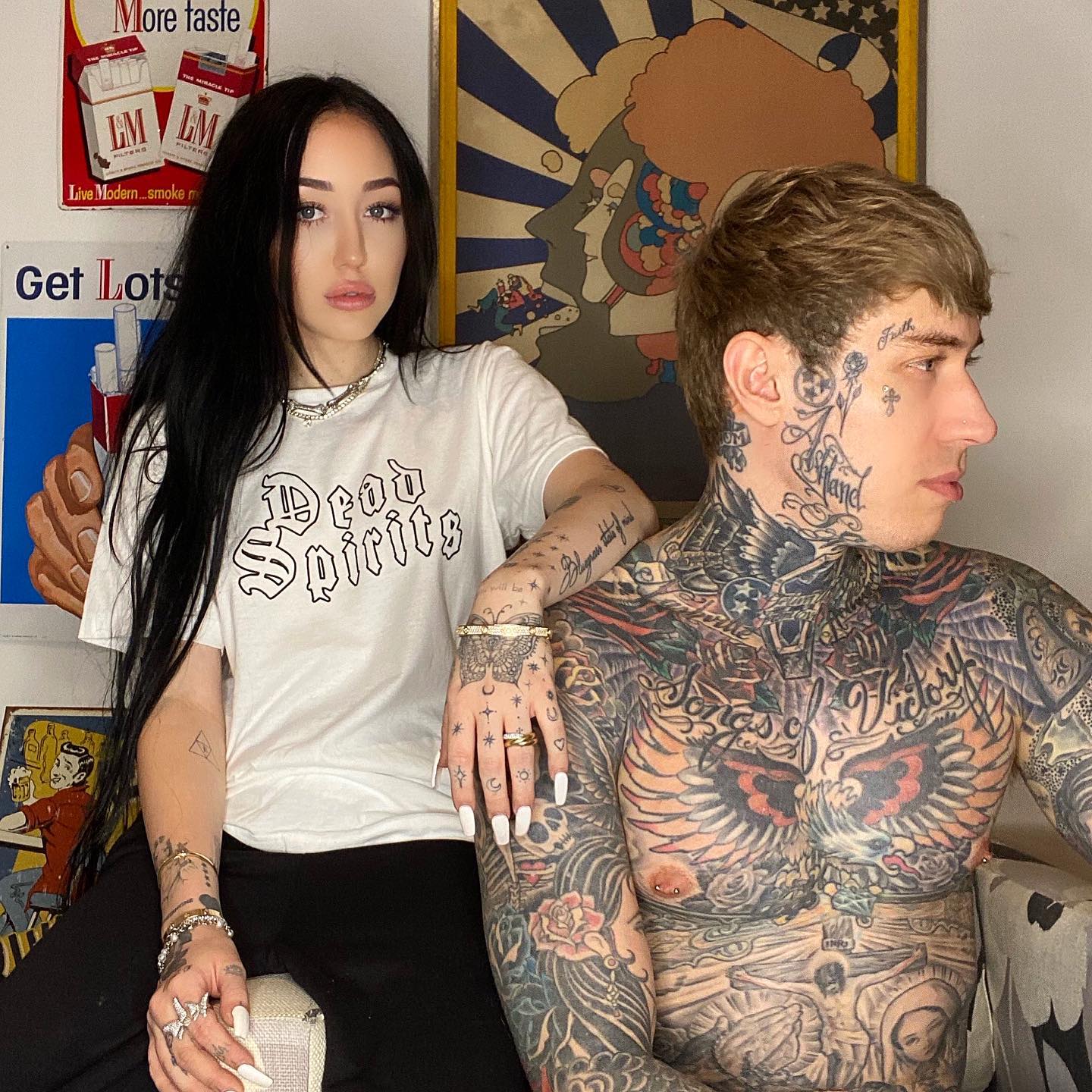 Trace and Noah Cyrus. 