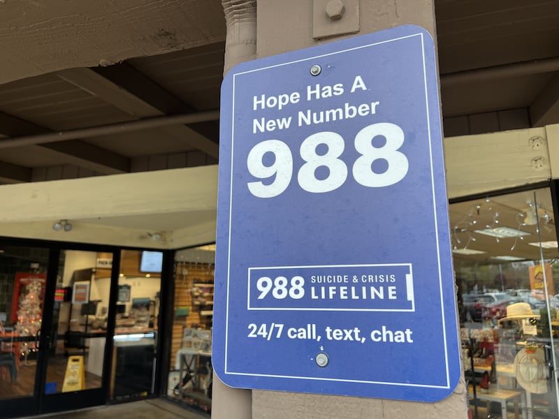 The 988 lifeline typically connects LGBTQ+ youth to counseling services.
