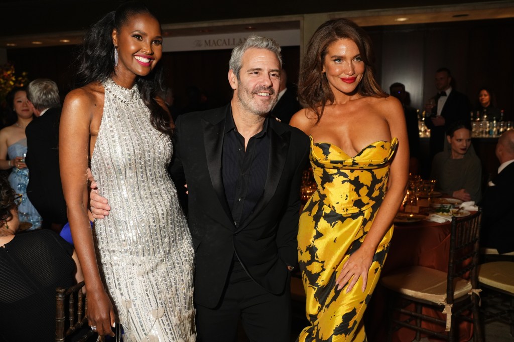 Brynn Whitfield, Ubah Hassan and Andy Cohen