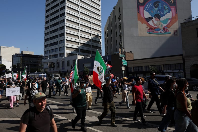 Gov. Newsom has gone to court to try to stop the Trump administration from using Marines in ICE raids.