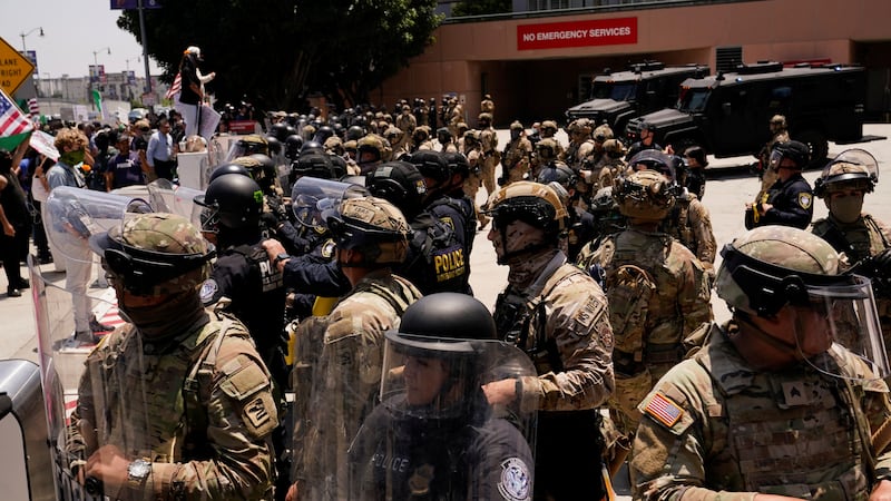 Trump activated 4,000 National Guard members and 700 Marines against Newsom's wishes.