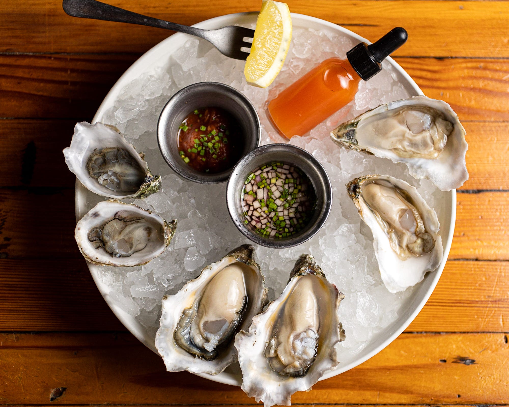 Oysters at Herb & Sea.