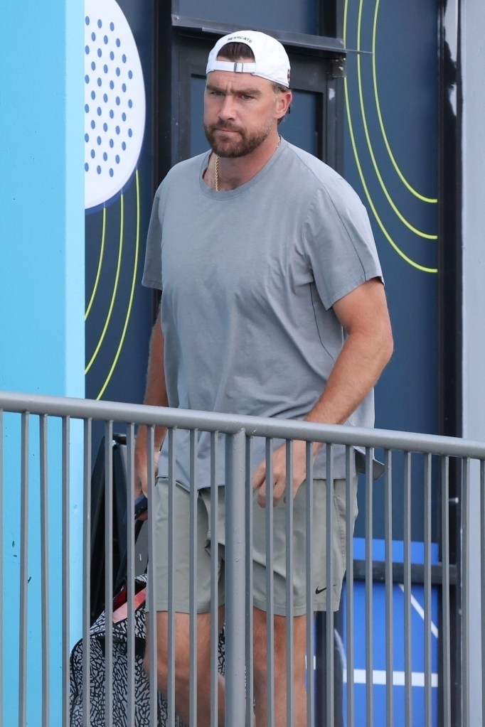 Travis Kelce in Florida on Tuesday