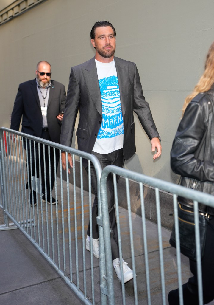 Travis Kelce in NYC in May 2025
