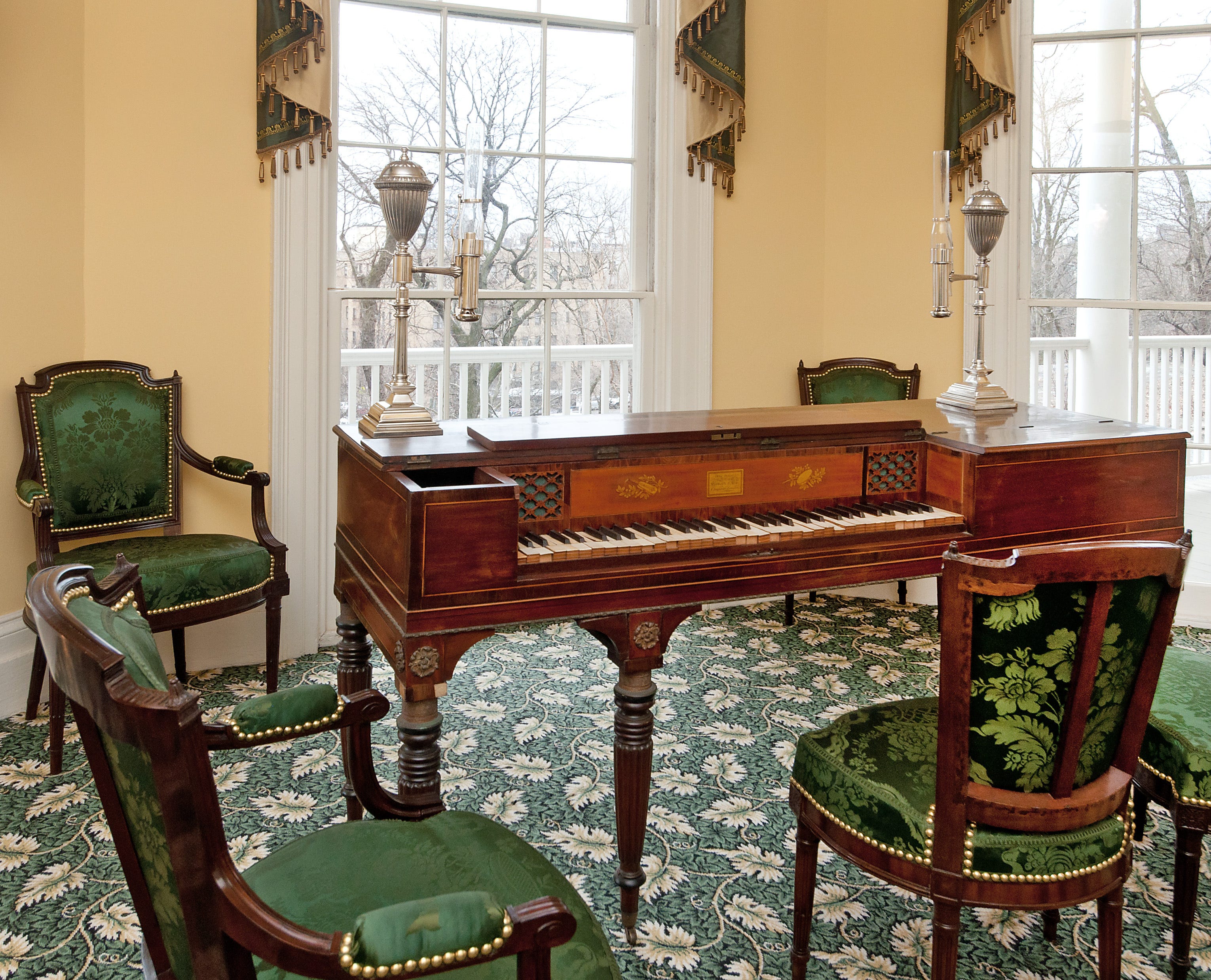 Angelica Hamilton's pianoforte.