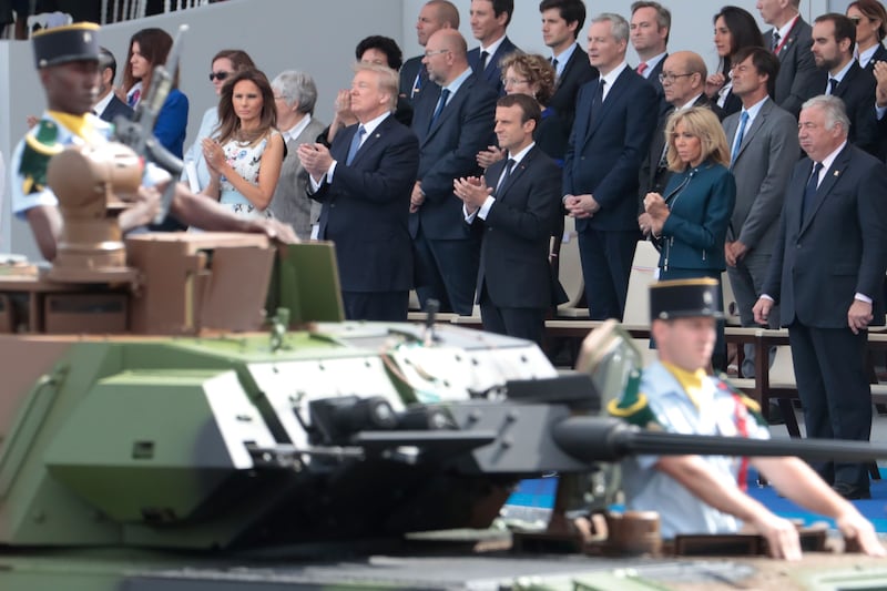Trump tried throwing an expensive parade during his first term after seeing France's Bastille parade in 2017.