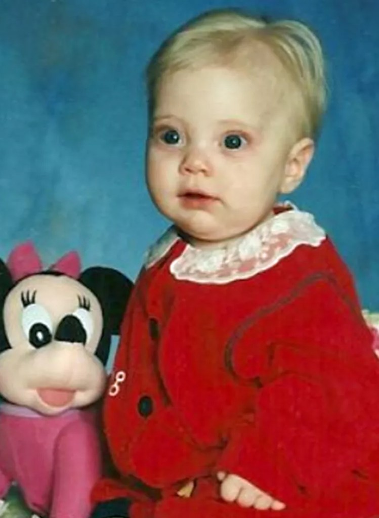 Photo of Kristen Salem as a toddler.