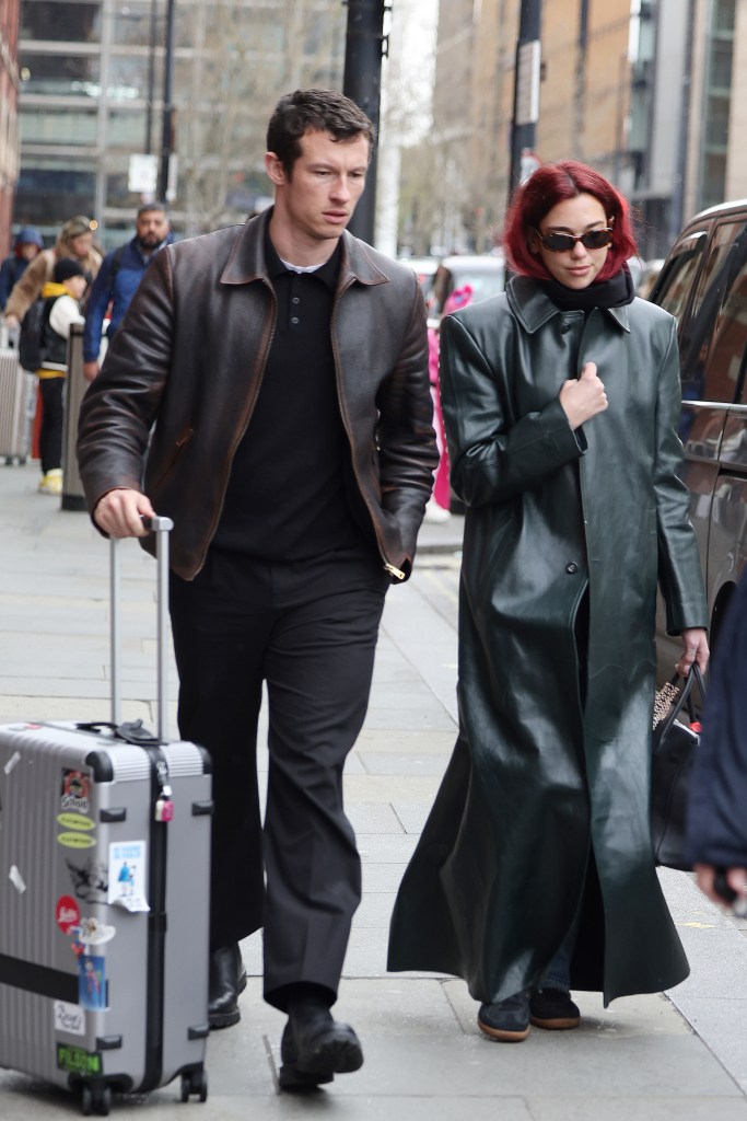 Dua lipa and Callum Turner