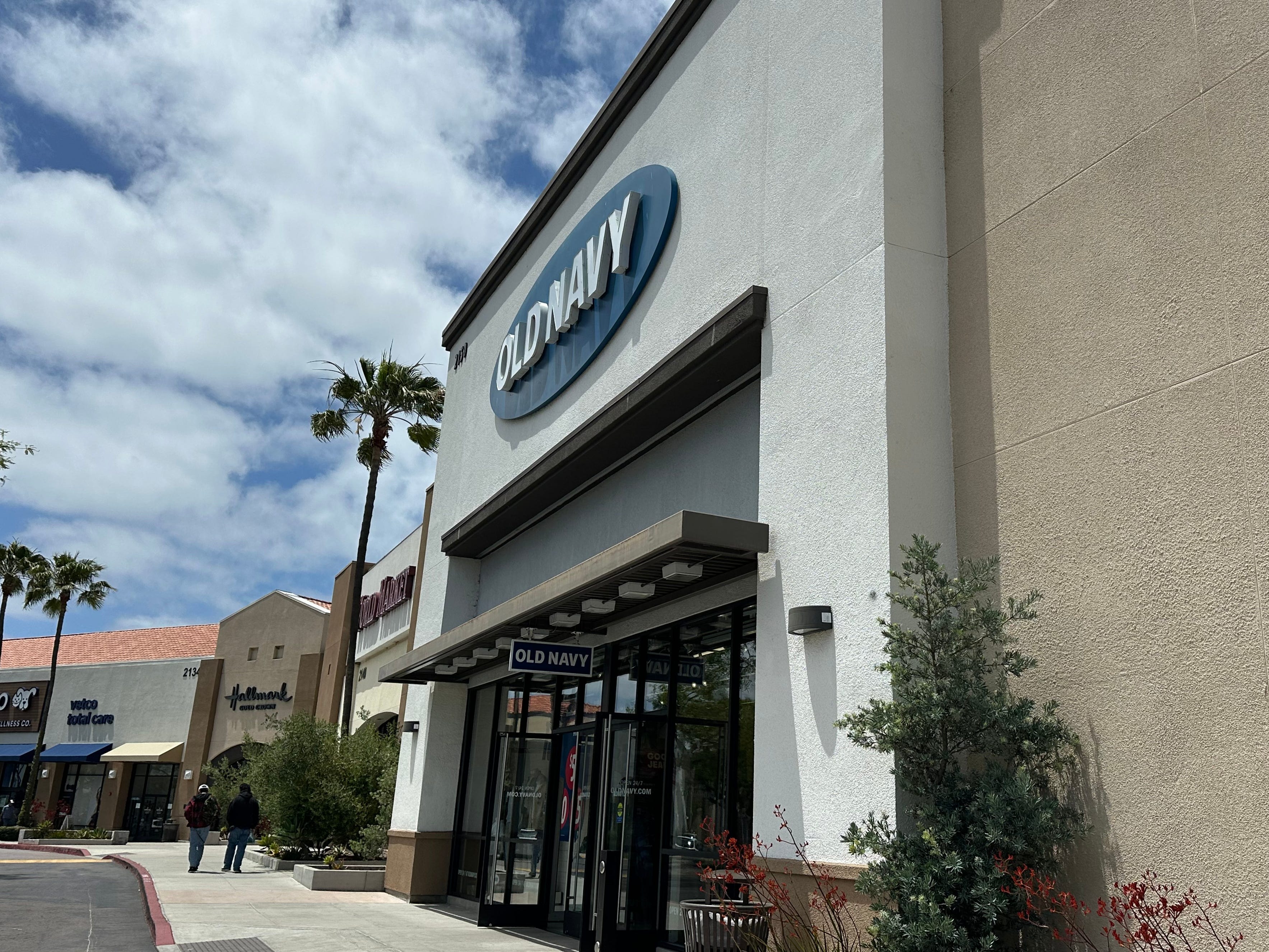The exterior of an Old Navy store.