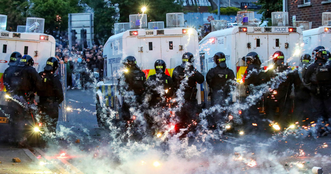 Northern Ireland ‘racist’ riots target immigrants in Ballymena