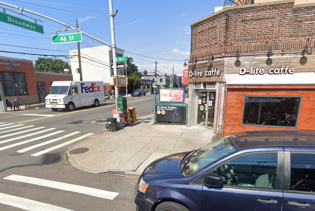 46th Street M and R subway station in Queens, NY.