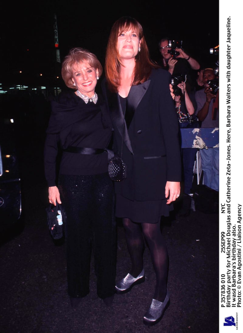 Barbara Walters With Daughter Jaqueline
