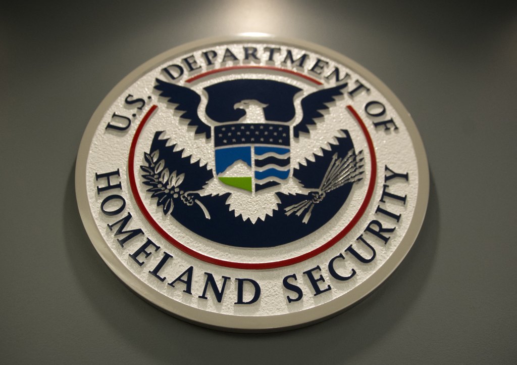 U.S. Department of Homeland Security seal.