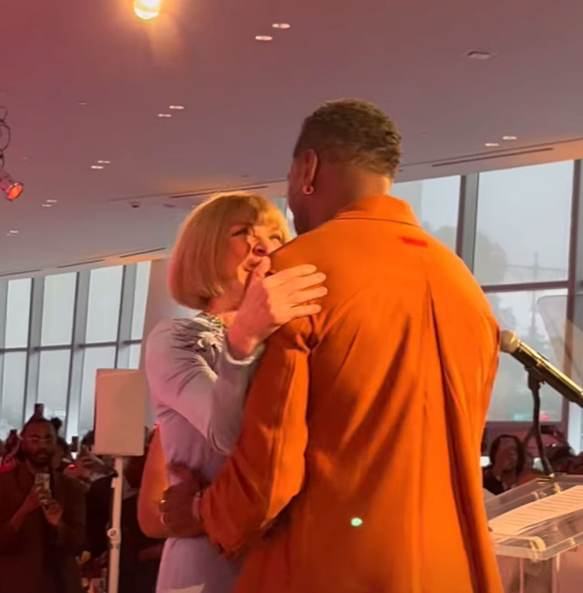 Anna Wintour and Colman Domingo