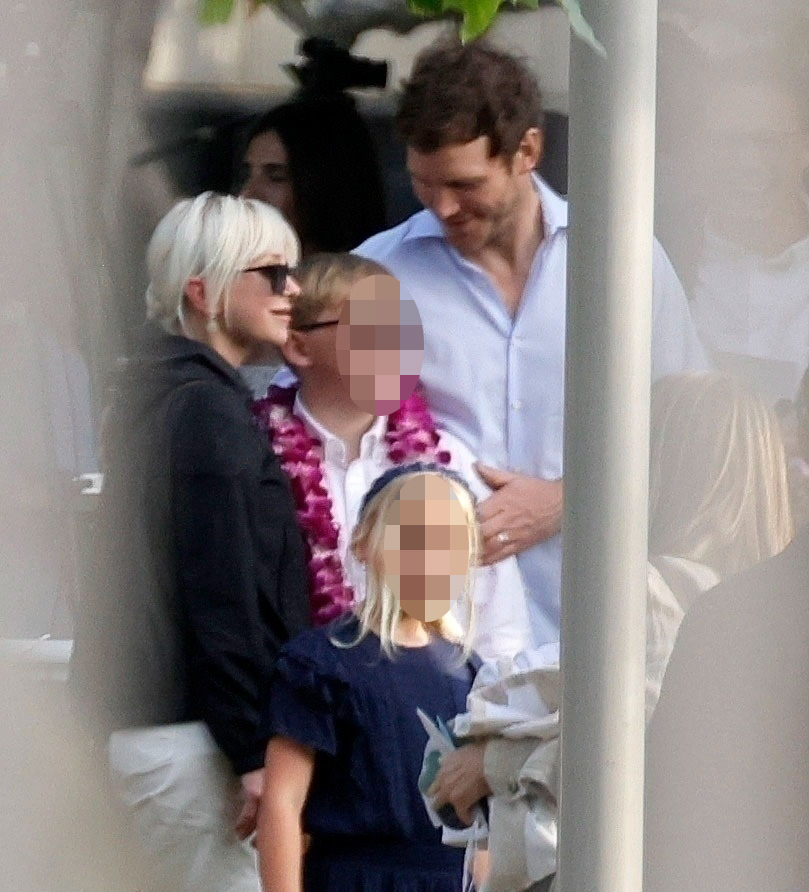 Anna Faris and Chris Pratt at their son Jack's 6th grade graduation in LA in June 2025