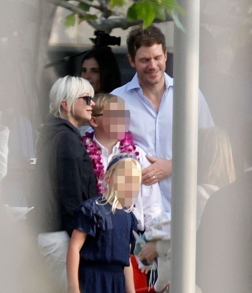 Anna Faris and Chris Pratt at their son Jack's 6th grade graduation in LA in June 2025