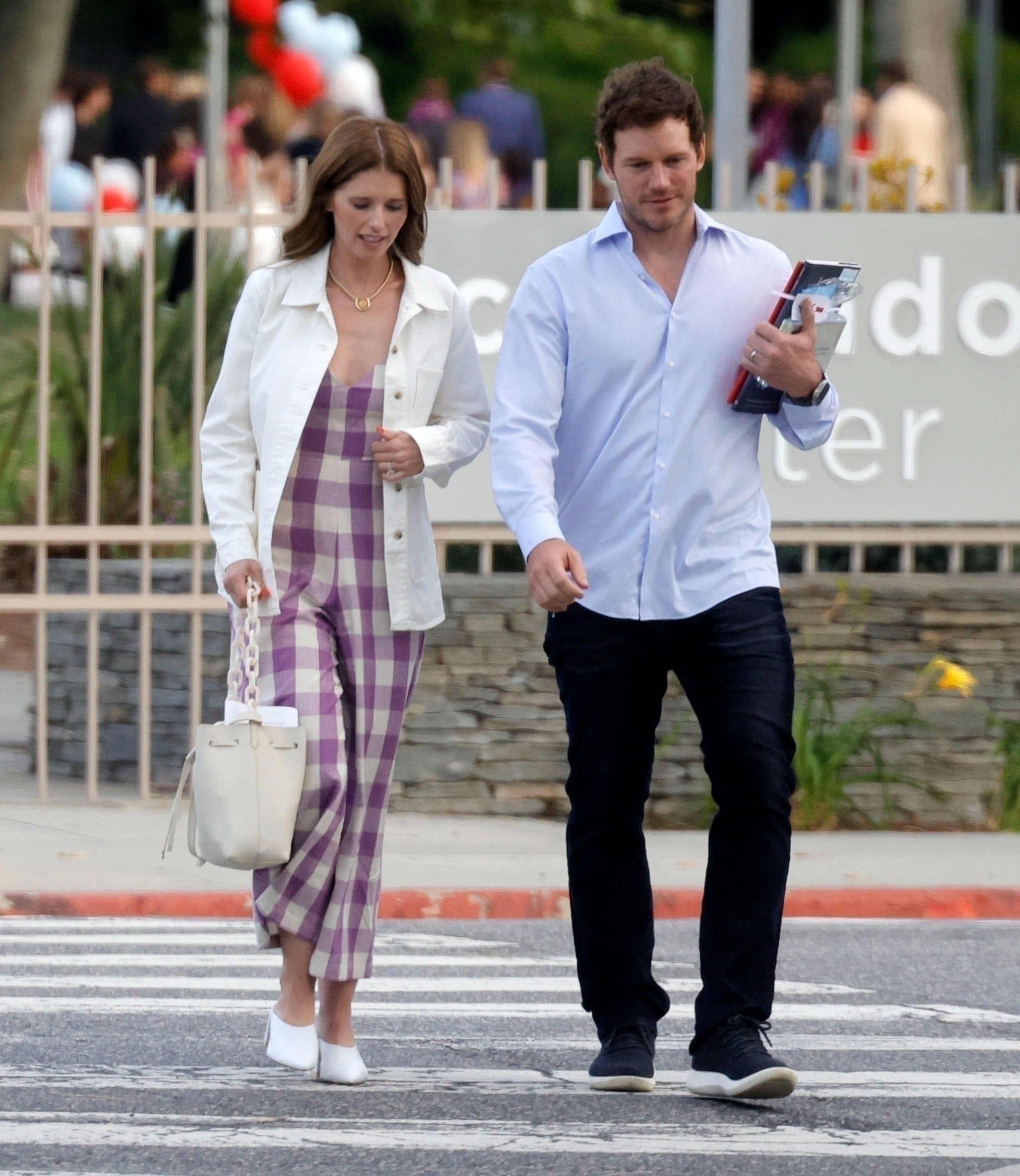 Katharine Schwarzenegger and Chris Pratt at his son Jack's 6th grade graduation in LA in June 2025