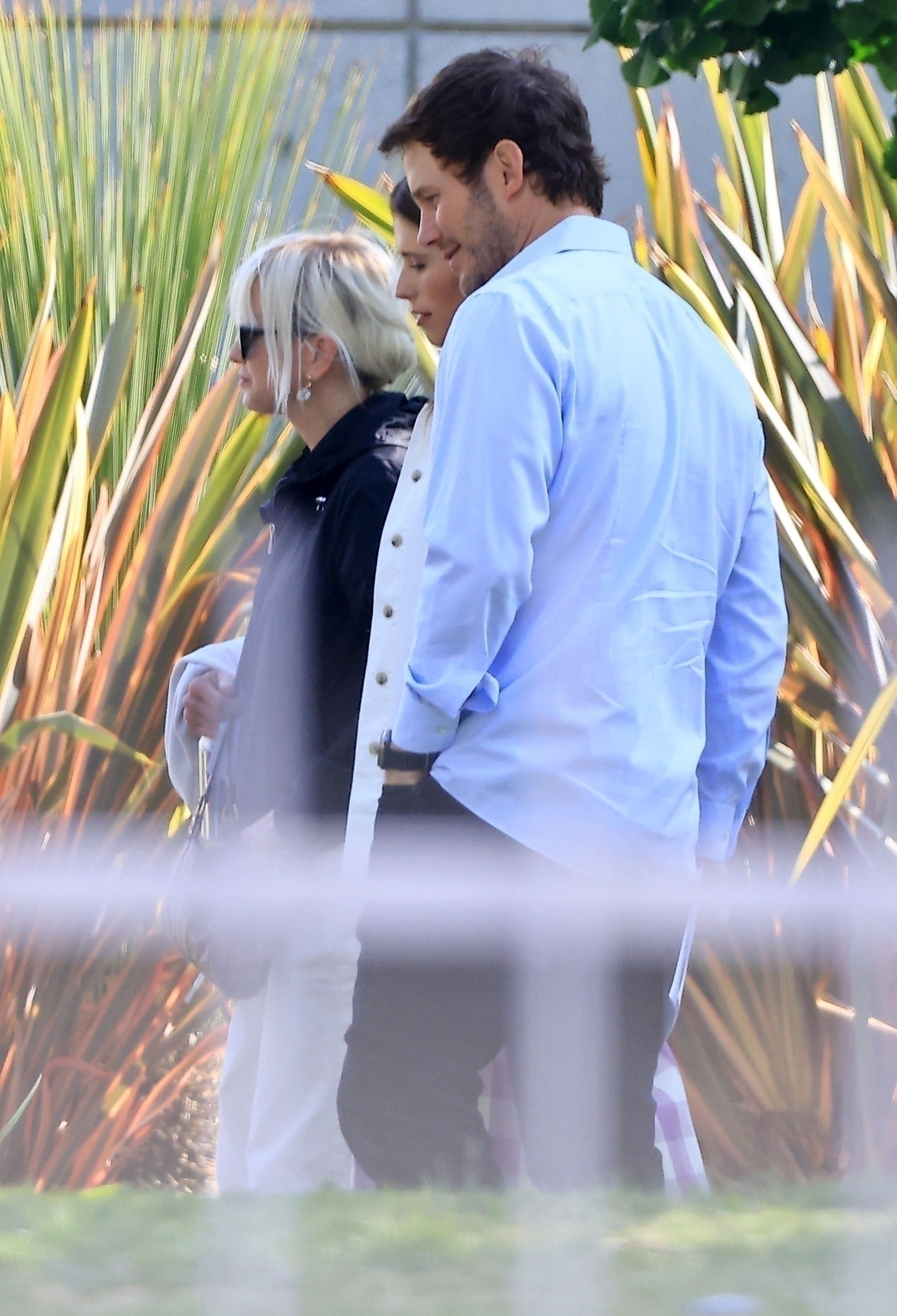 Katharine Schwarzenegger, Anna Faris and Chris Pratt at their son Jack's 6th grade graduation in LA in June 2025