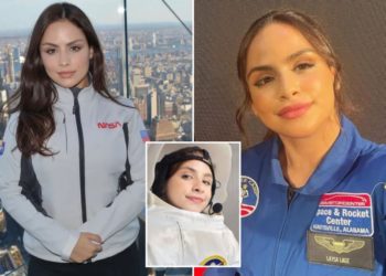 Glamorous social media ‘astronaut’ faces NASA backlash after claiming she was picked to head to Space