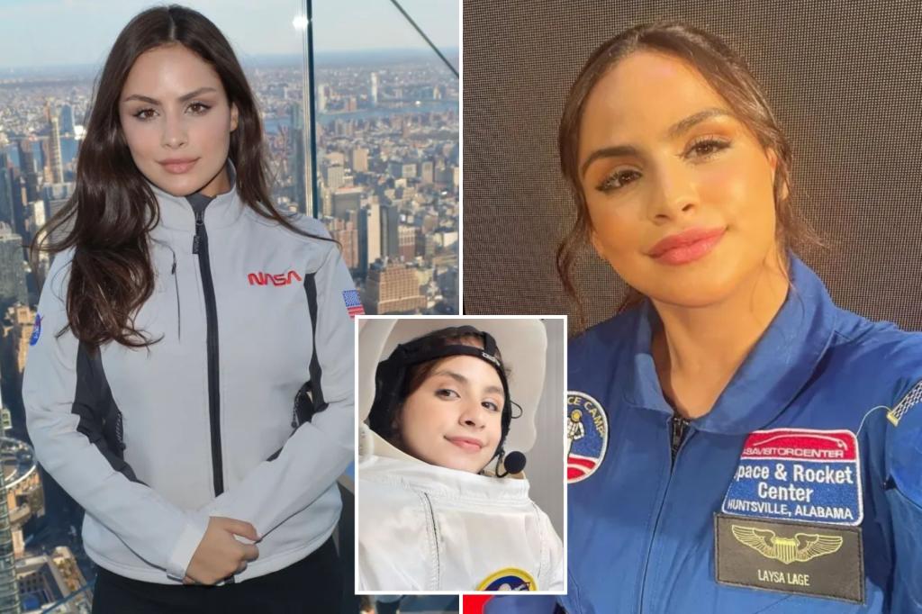 Glamorous social media ‘astronaut’ faces NASA backlash after claiming she was picked to head to Space