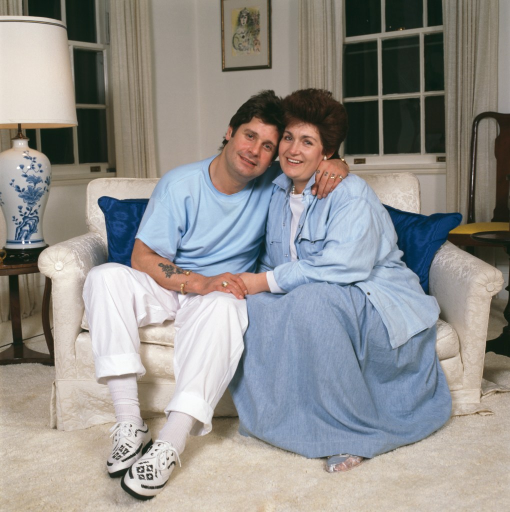 Ozzy and Sharon osbourne in 1987