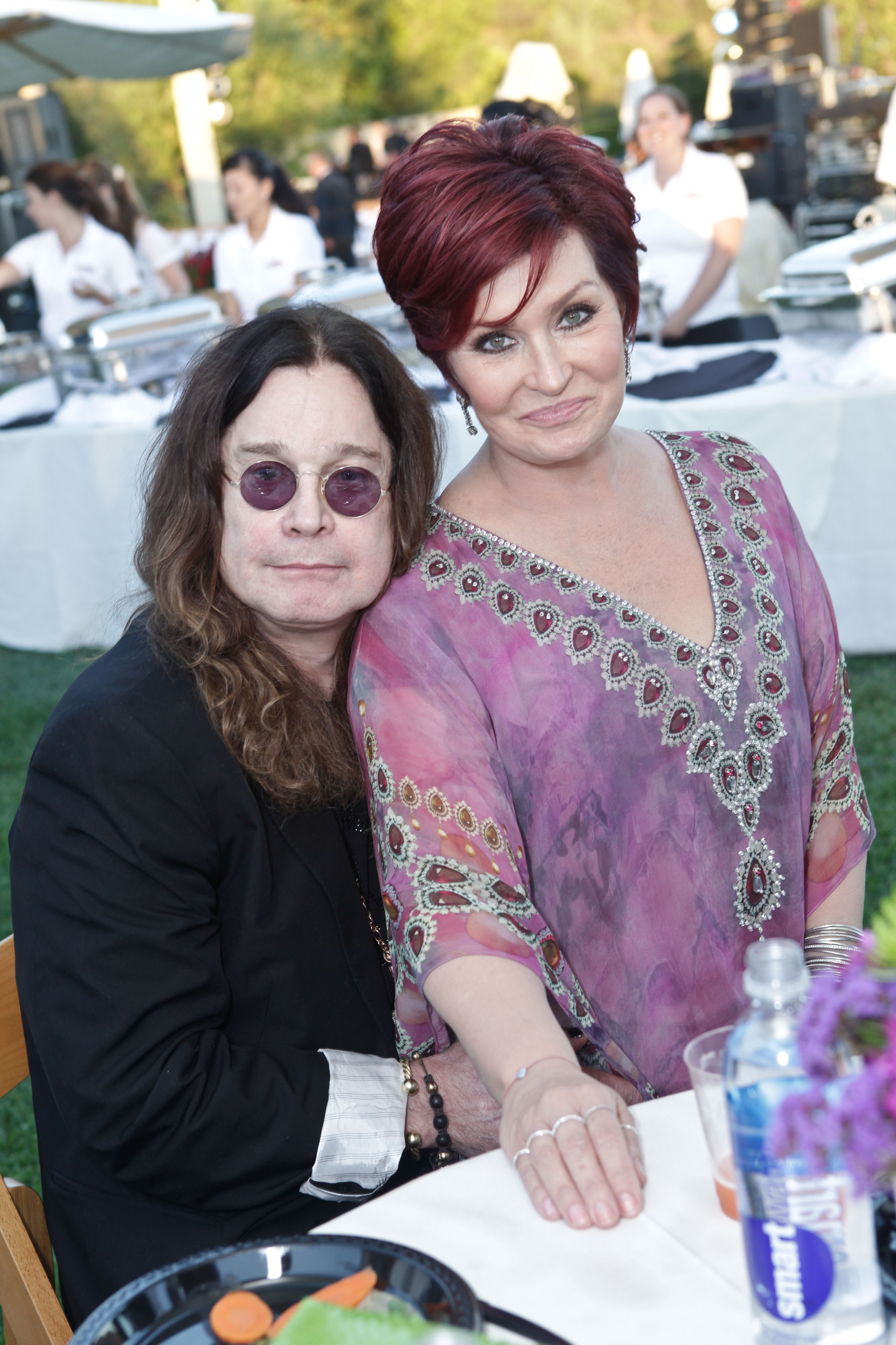 sharon and ozzy osbourne in 2011