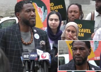 NYC Public Advocate Jumaane Williams claims Trump is exciting ‘white supremacy’ across nation, slams Adams at protest