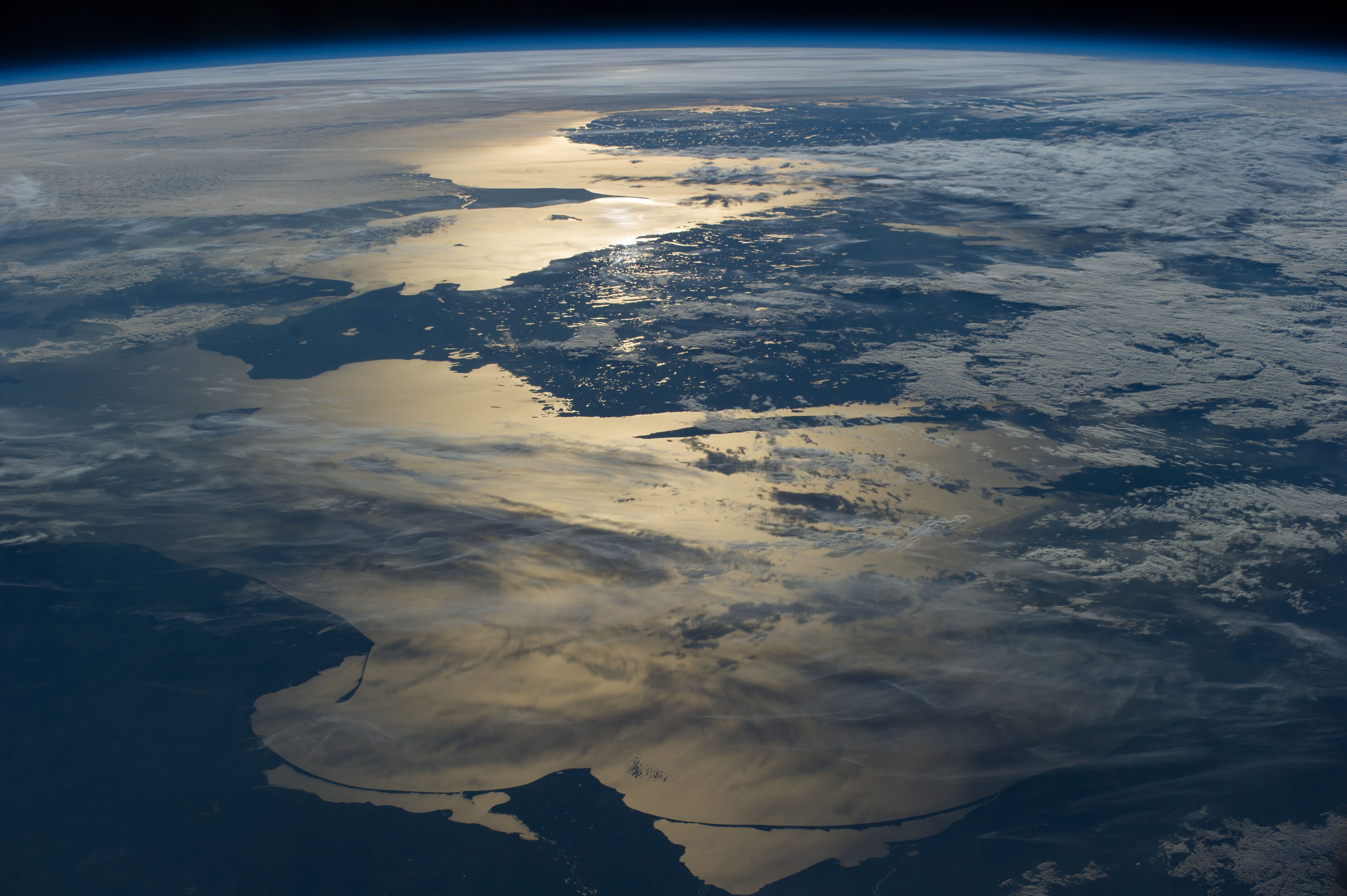 baltic sea from space nasa