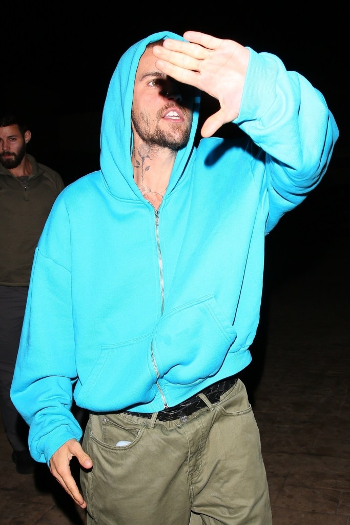 Justin Bieber in Malibu on Thursday