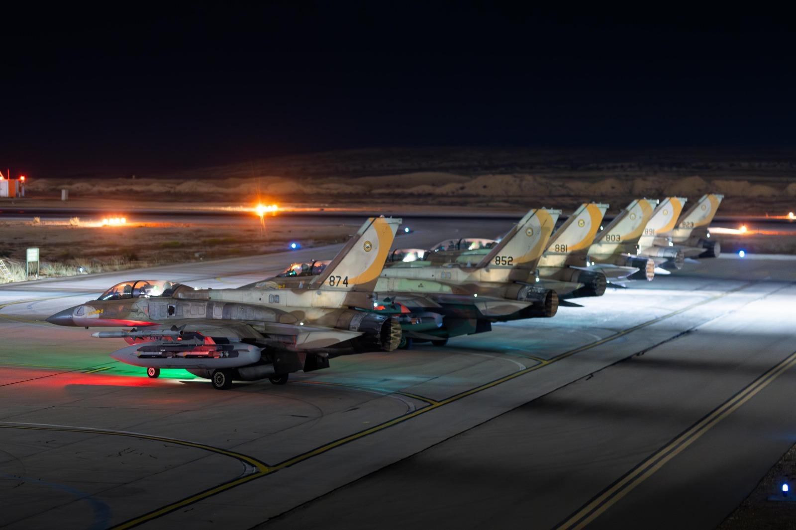 Israeli fighter jets.