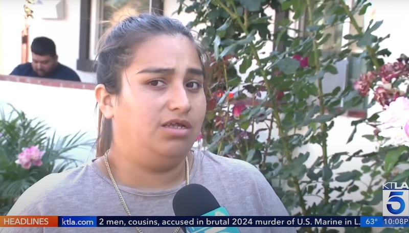Sabrina Medina said she and her children were ordered into her driveway so ICE agents could raid her home.