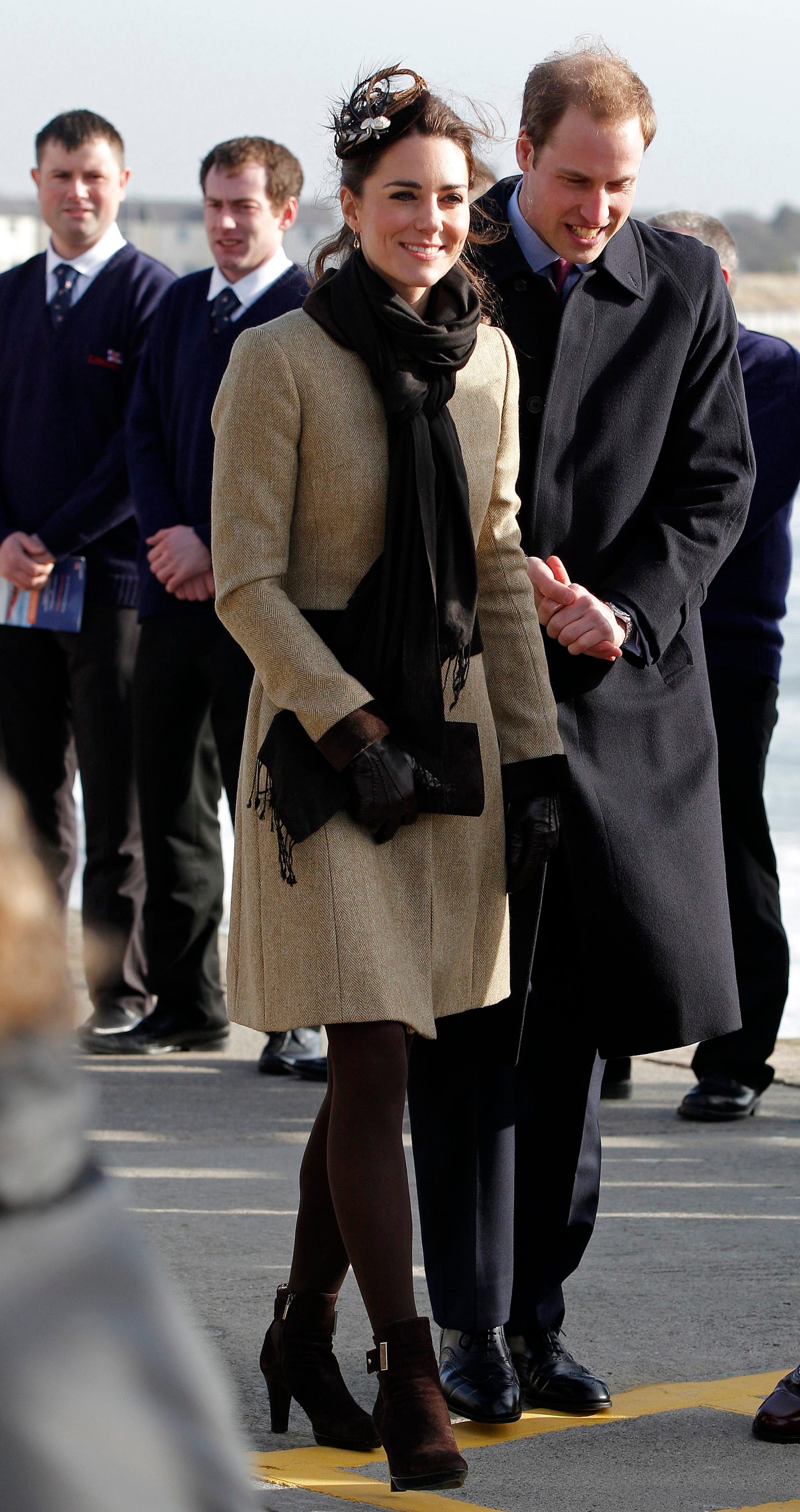 Kate Middleton and Prince William in February 2011.