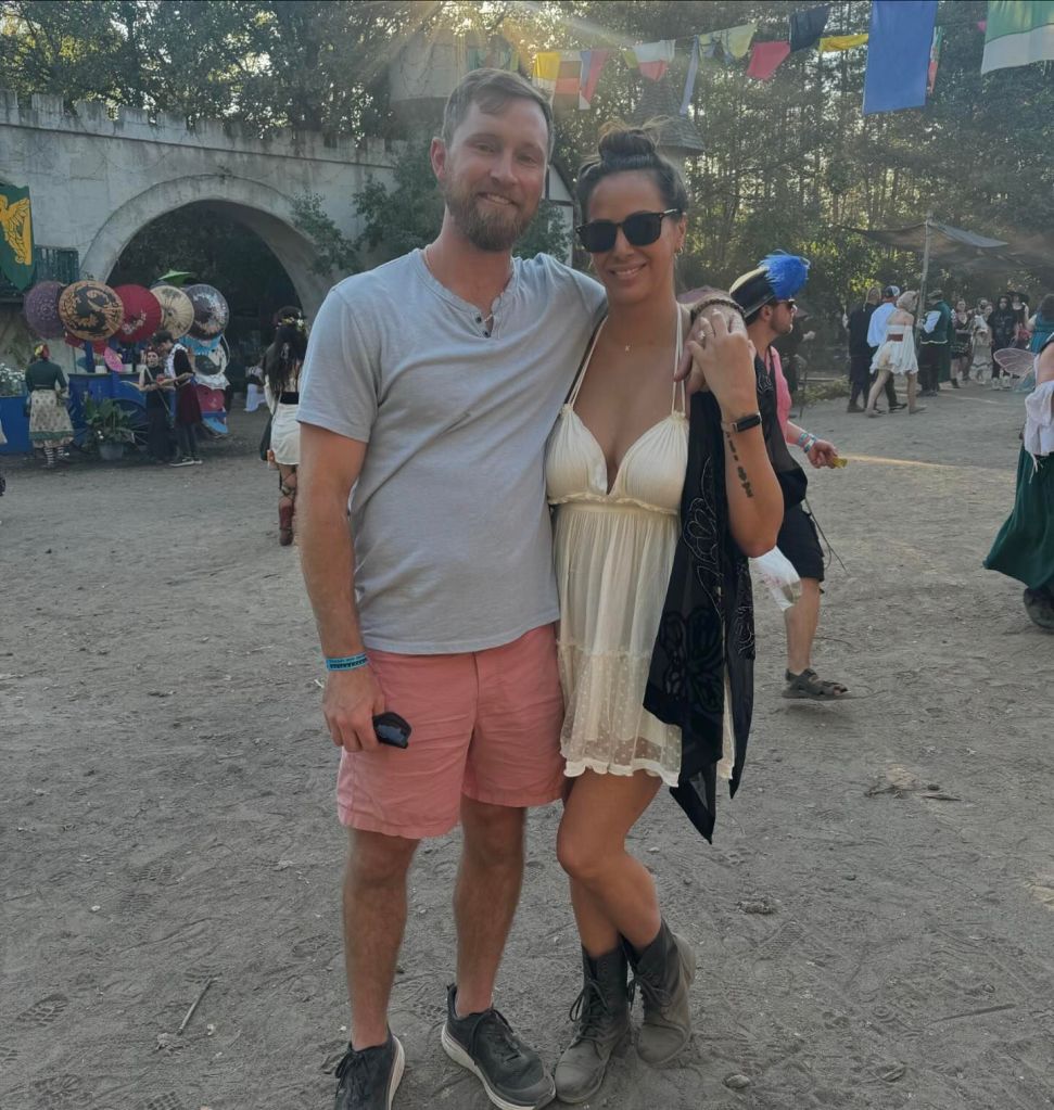 Kristen Doute and Luke Broderick via Instagram in September 2024