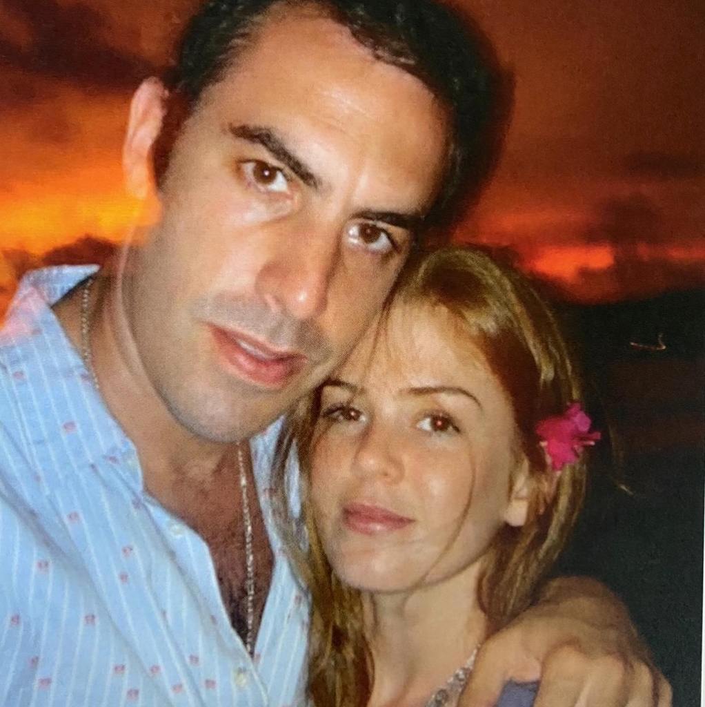 Sacha Baron Cohen and Isla Fisher
