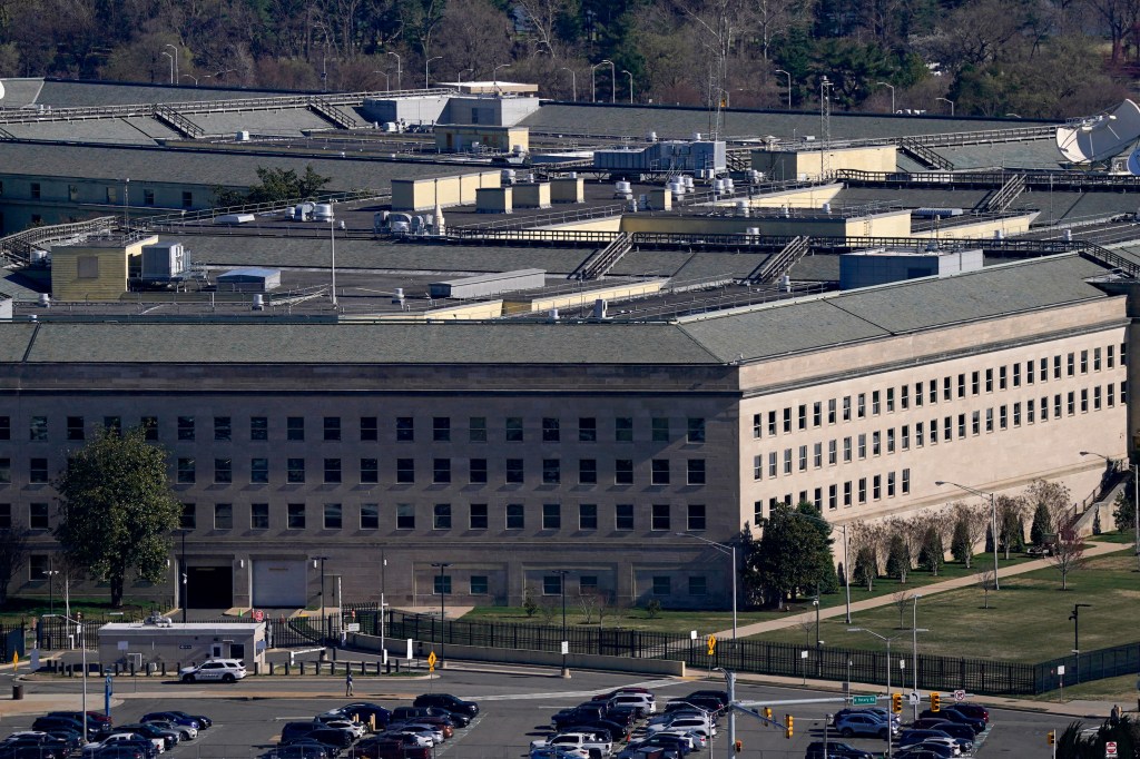 The Pentagon in Arlington, Virginia on March 21, 2025.