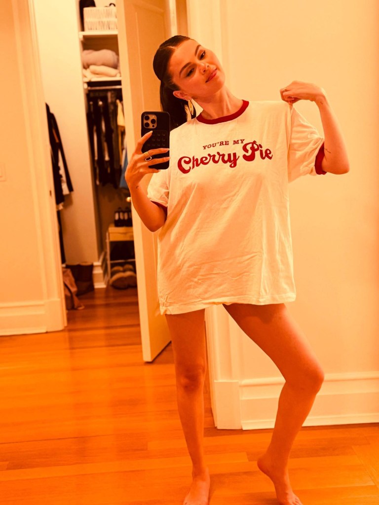 Selena Gomez shares a slice of the sweet life.