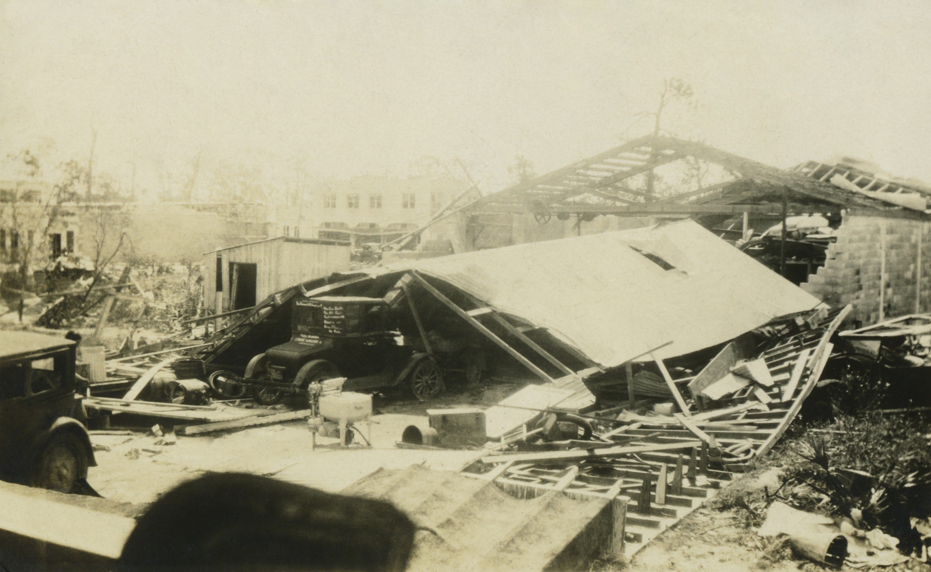 Aftermath of the Okeechobee Hurricane of 1928