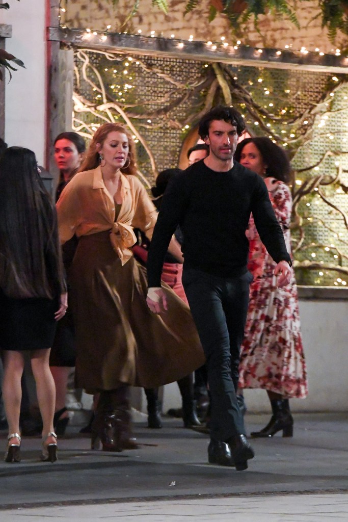 Blake Lively and Justin Baldoni.