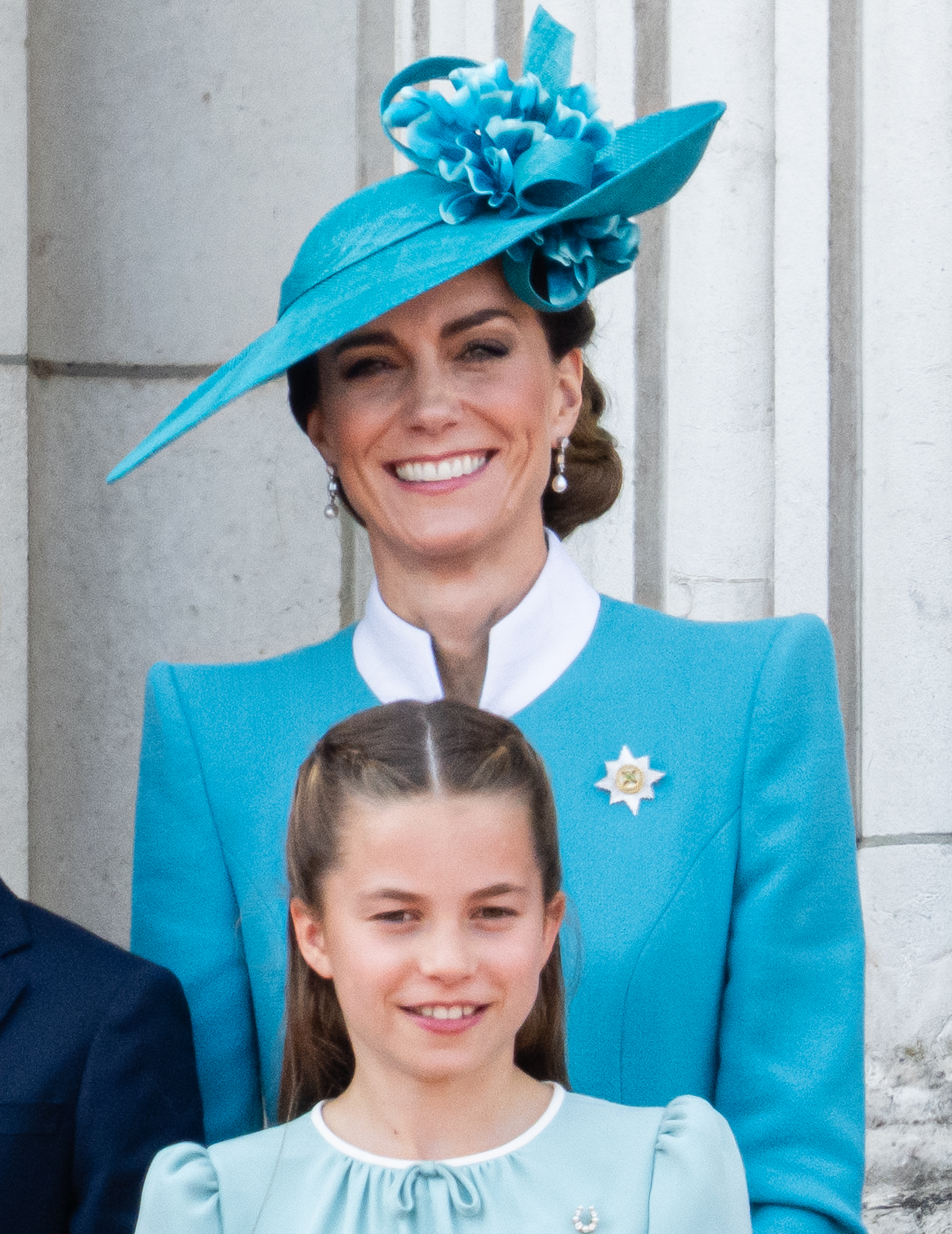 Kate Middleton and Princess Charlotte.