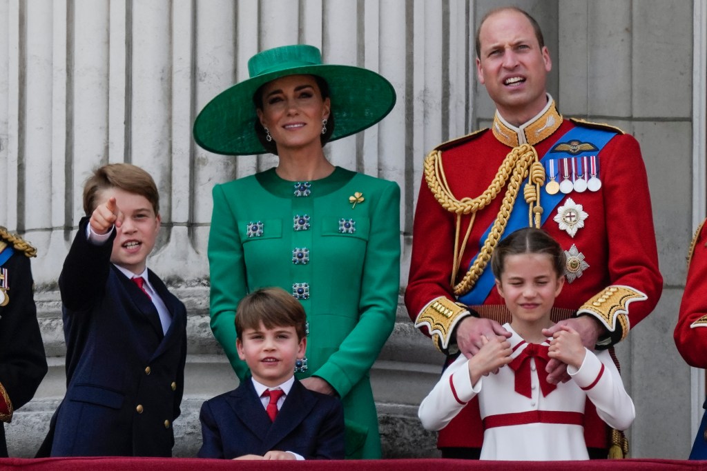 Kate Middleton and family