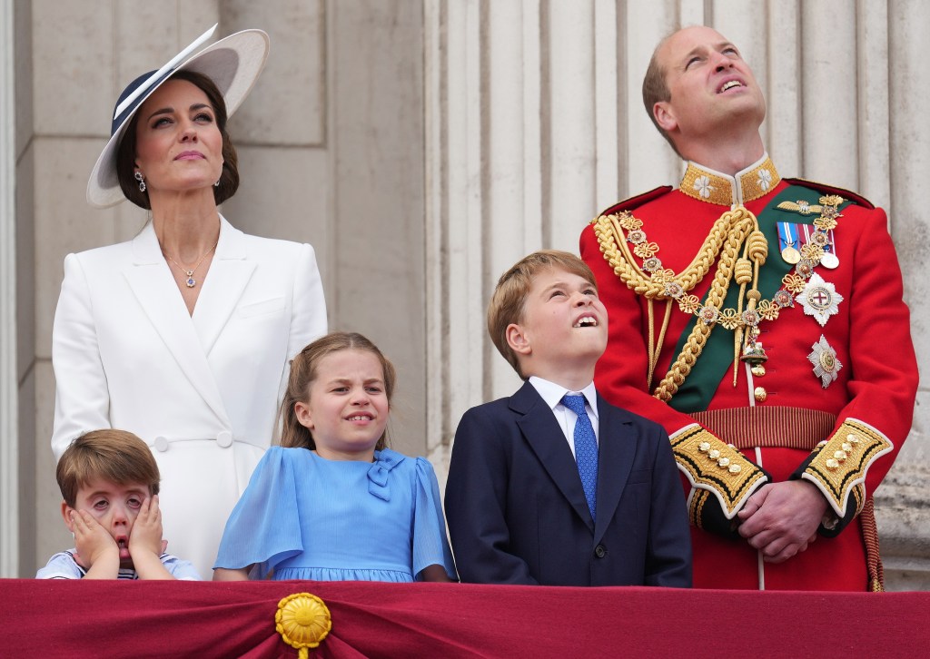 Kate Middleton and family
