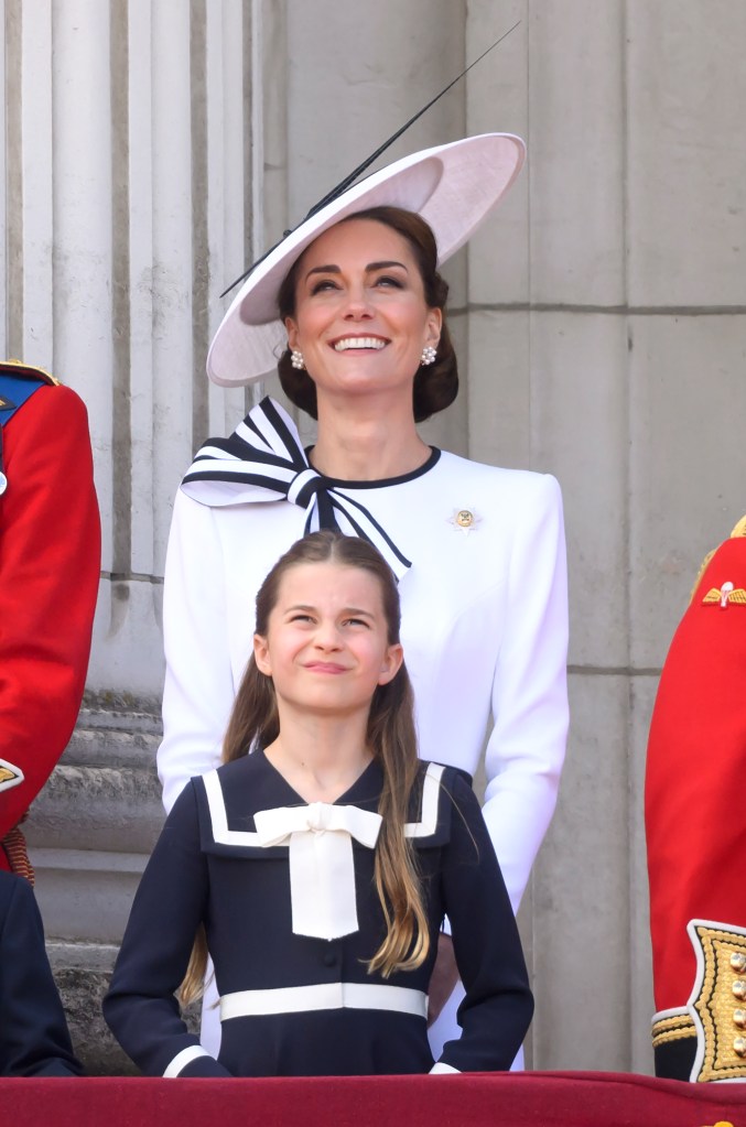 Kate Middleton and her daughter, Princess Charlotte.