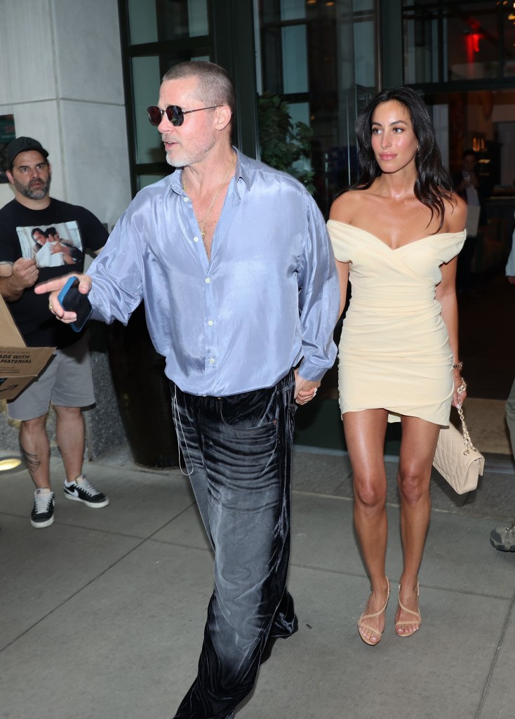 Brad Pitt and Ines de Ramon 