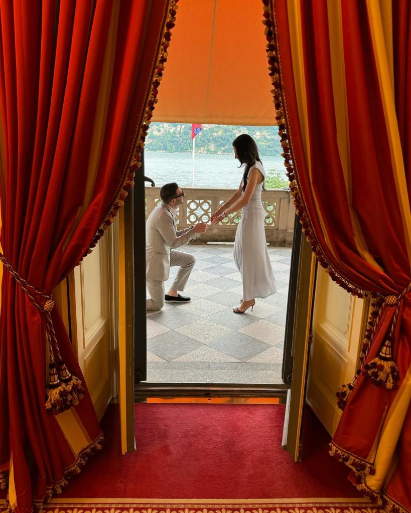 Huma Abedin and Alex Soros getting engaged. 