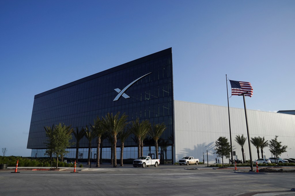 SpaceX Starbase facility in Texas.