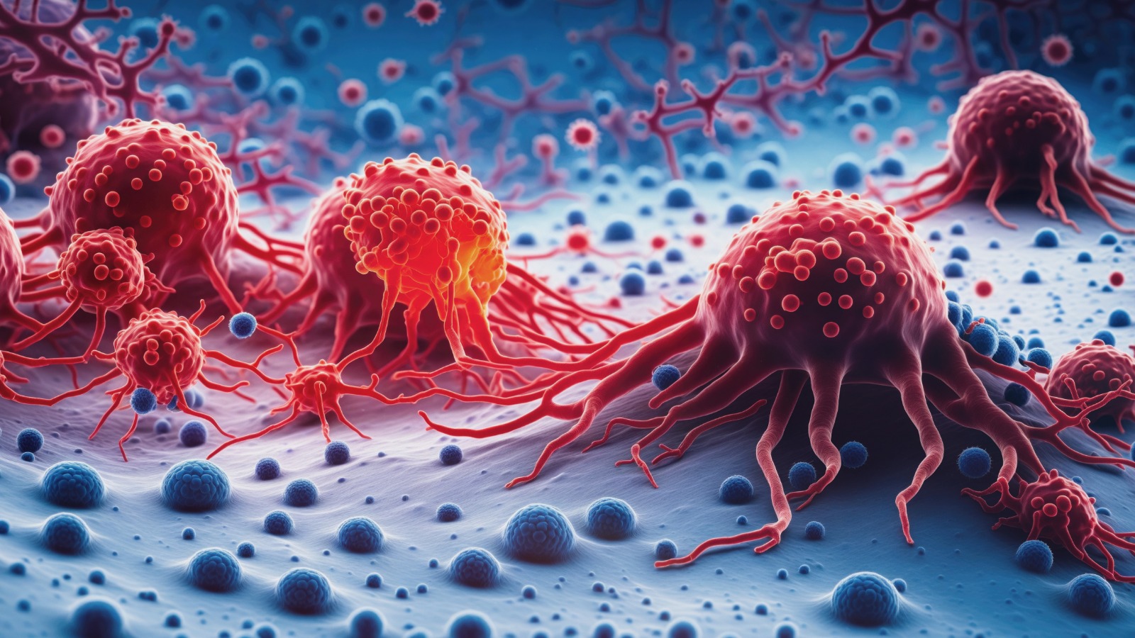 cancer cells in the body