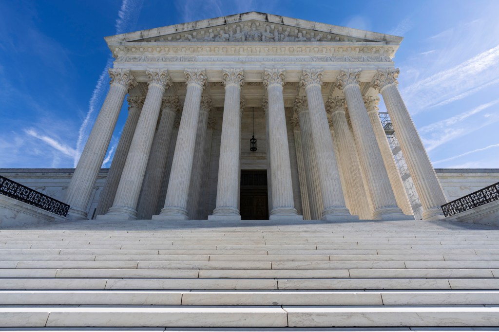 The Supreme Court building in Washington, D.C.